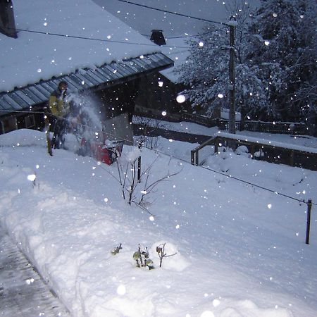 Chambre D'Hotes La Trace La Clusaz Exterior foto