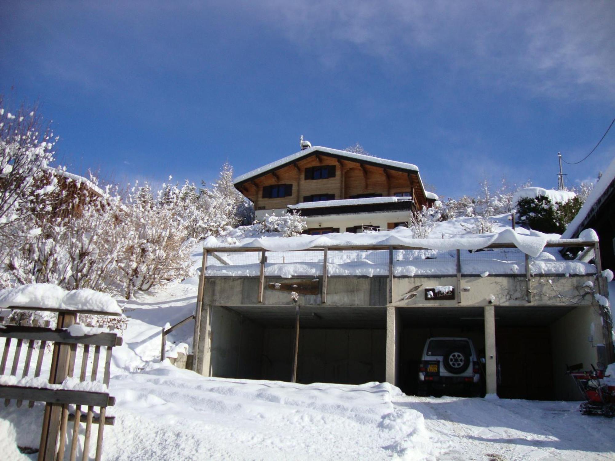 Chambre D'Hotes La Trace La Clusaz Exterior foto
