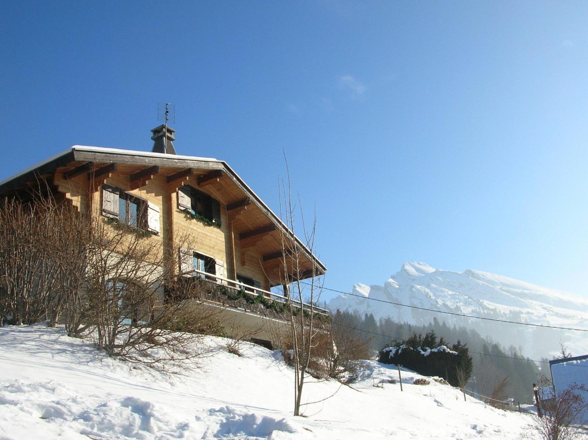 Chambre D'Hotes La Trace La Clusaz Exterior foto