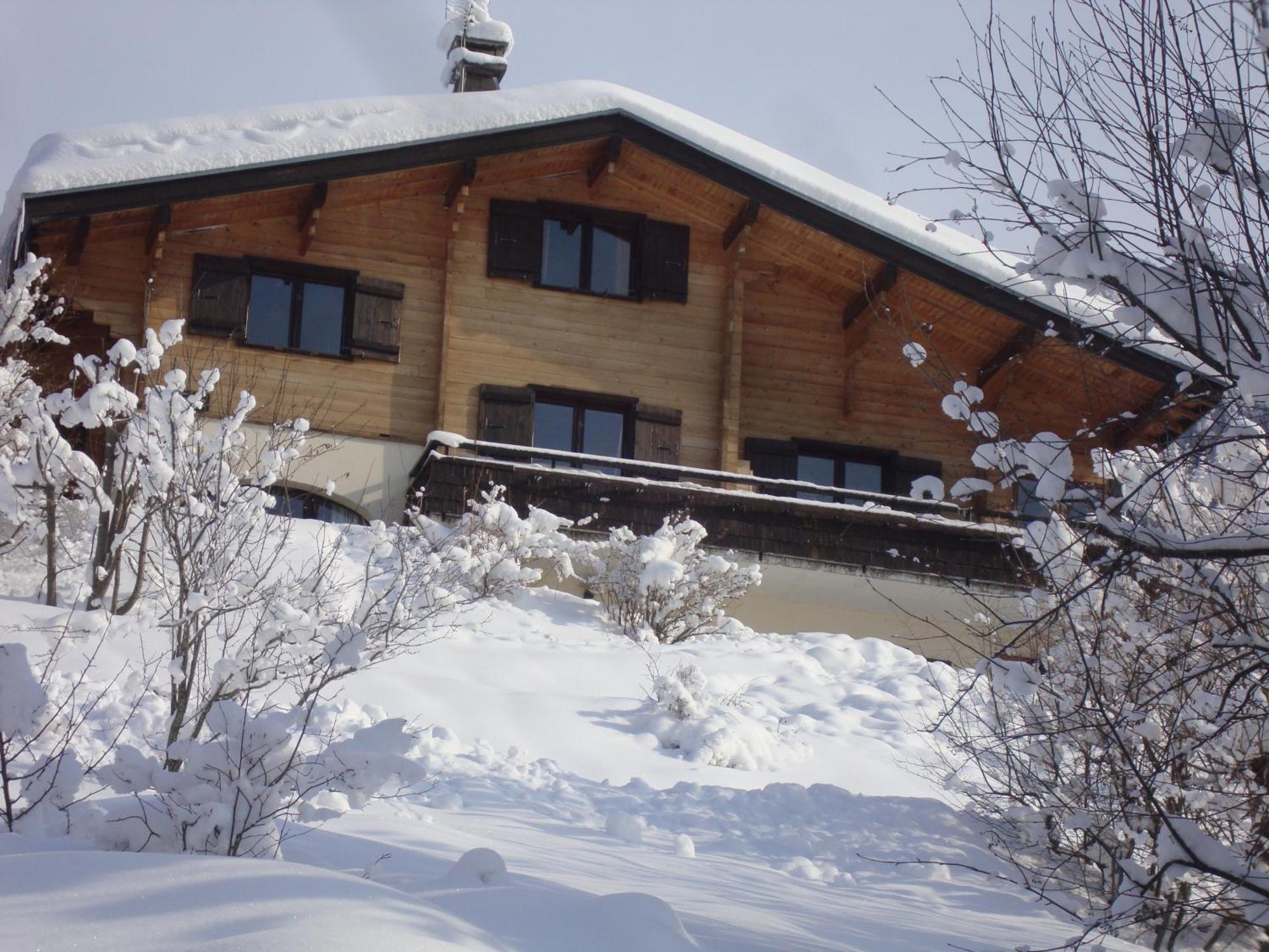 Chambre D'Hotes La Trace La Clusaz Exterior foto